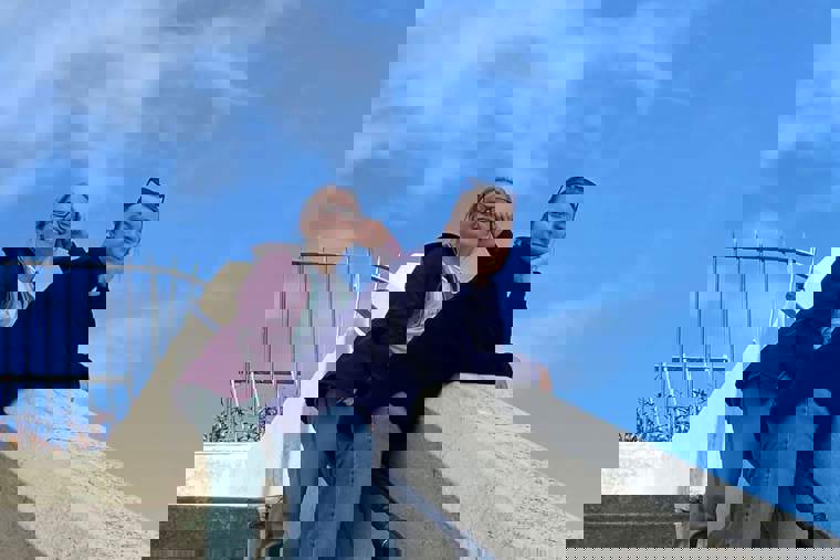 Studenti v Broadstairs