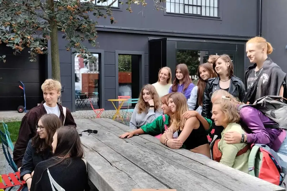 Studenti před 8smičkou