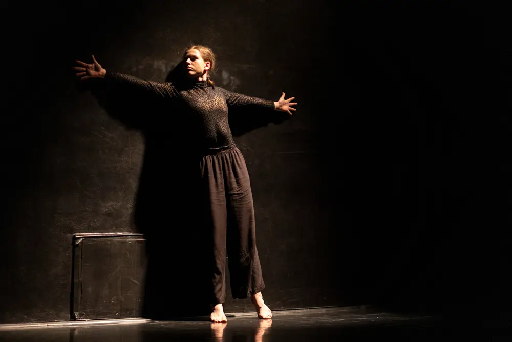 Tanečníci v choreografii