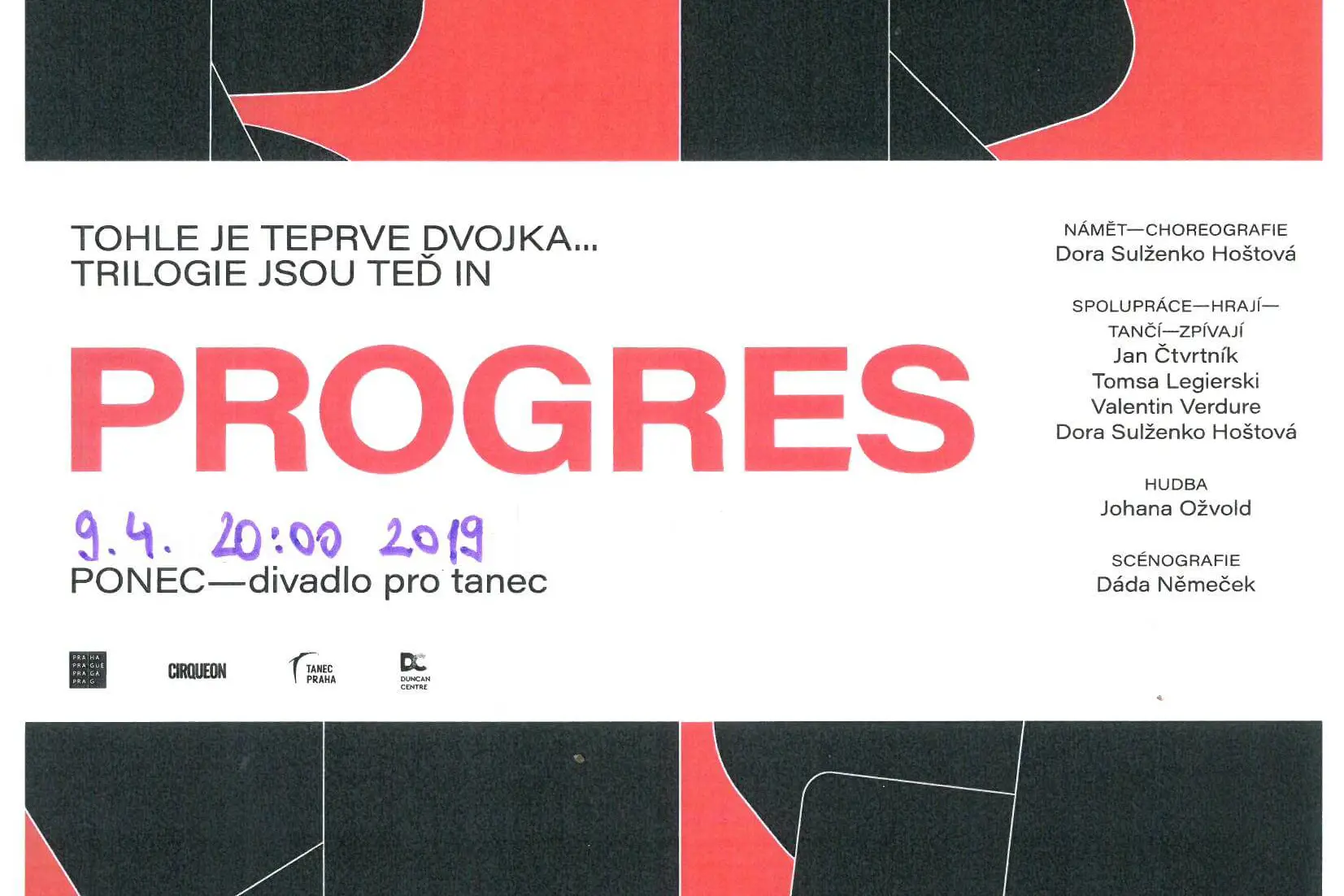 Návštěva představení Progres v Ponci