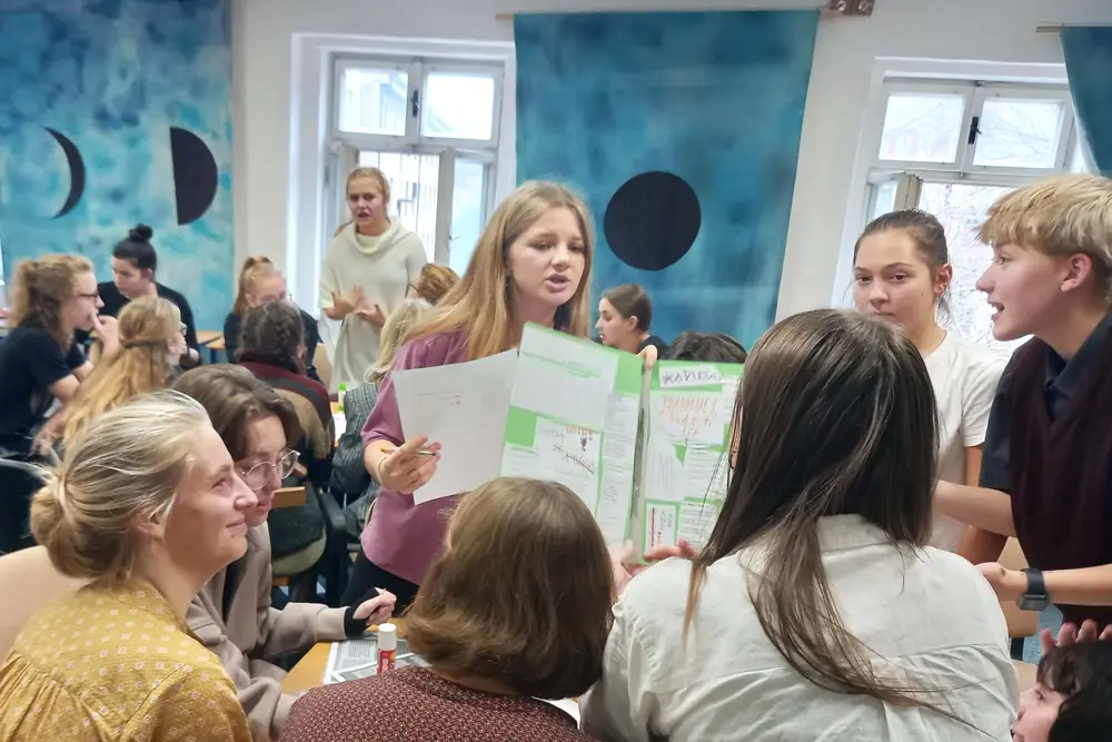 studenti na workshopu