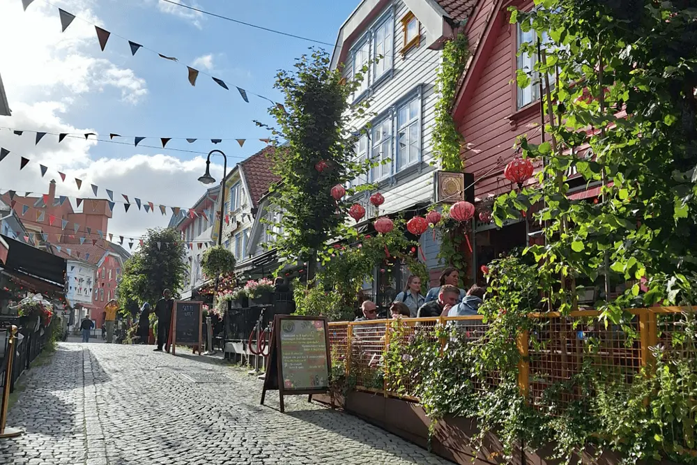 ulice ve Stavangeru