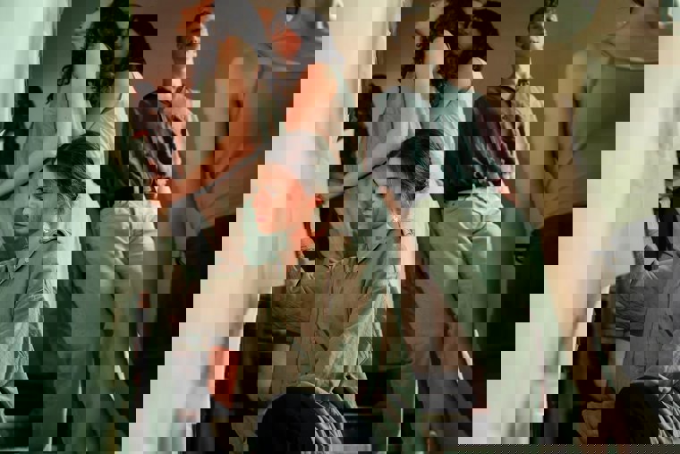 tanečnice v projektu Setiny