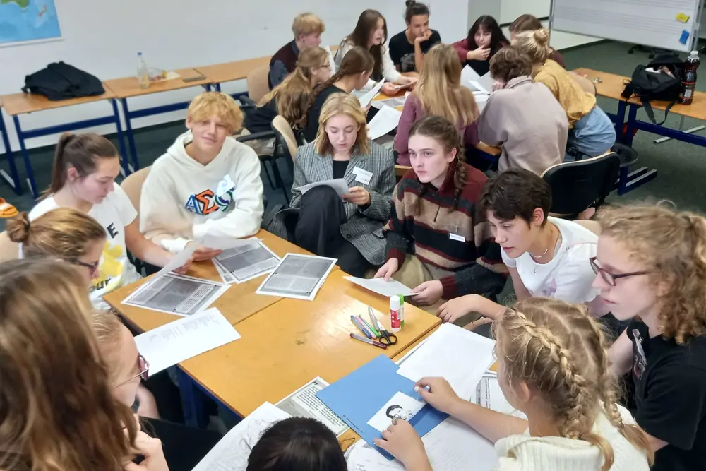 studenti na workshopu