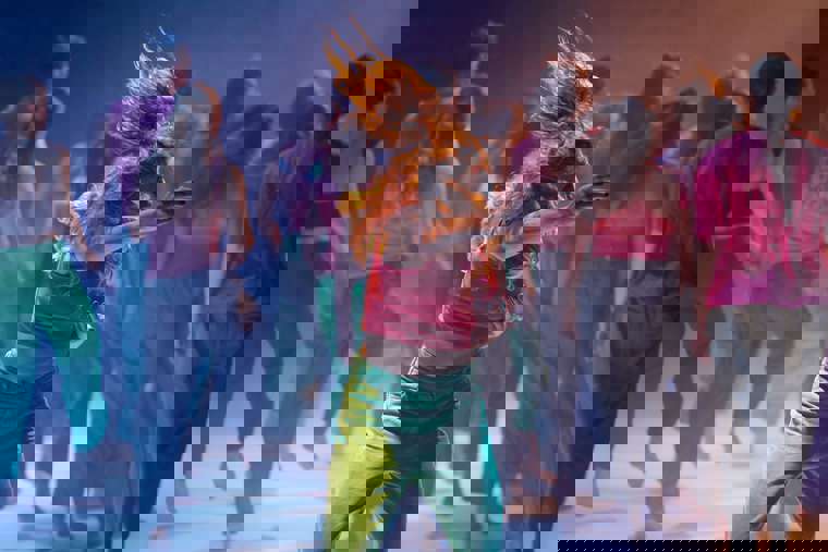 tanečnice při představení