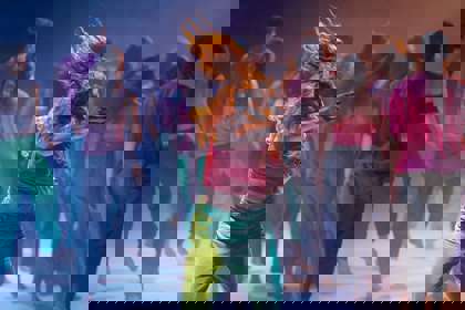 tanečnice při představení