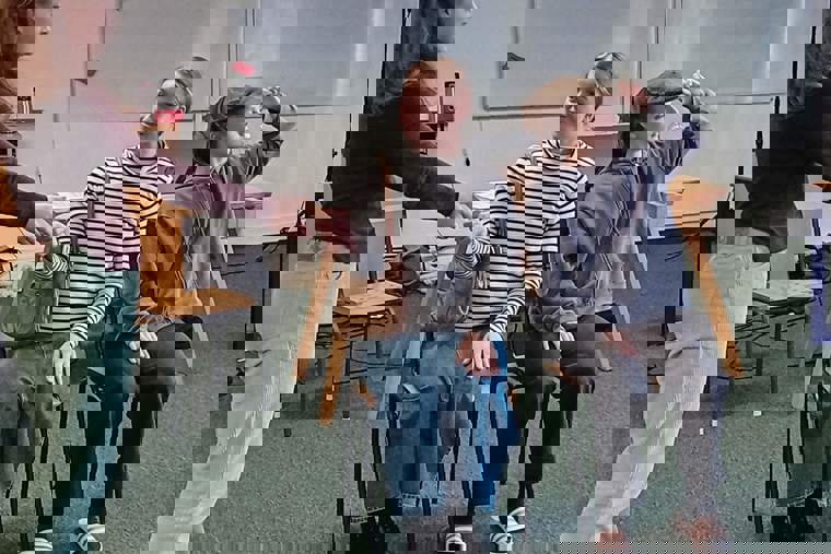 Studenti na workshopu