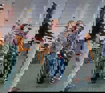 Studenti na workshopu