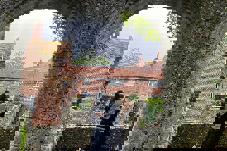 studenti v Canterbury