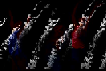 tanečníci při představení