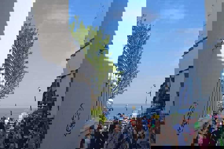 Studenti v Broadstairs