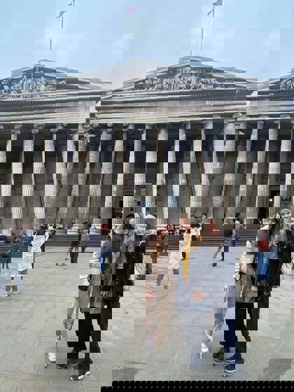 Studentky v Londýně