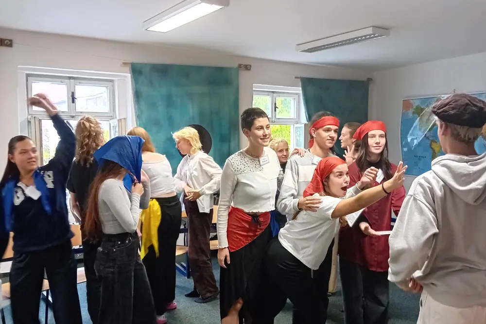 studenti na workshopu