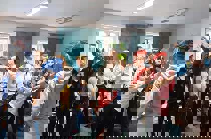 studenti na workshopu