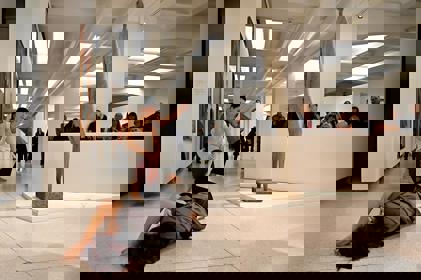 studenti tančí v Národní galerii