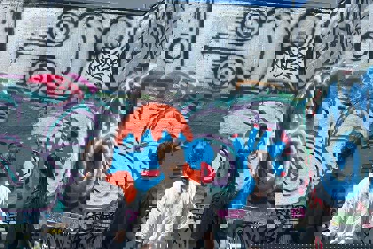 studenti a street art