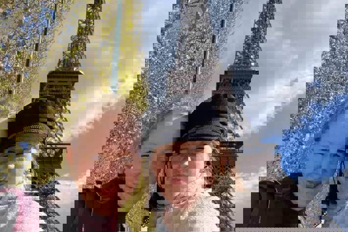 Studentky 5. ročník na týdenní stáži v Paříži