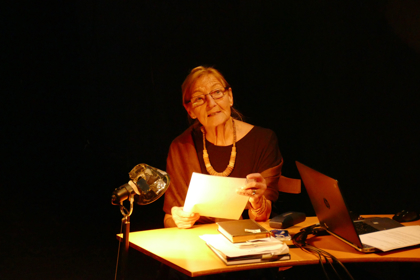 Eva Blažíčková přednáší studentům