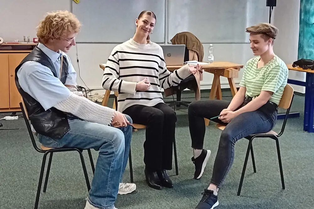 Studenti na workshopu