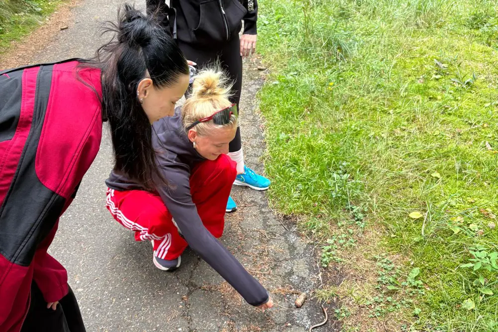 studenti v přírodě
