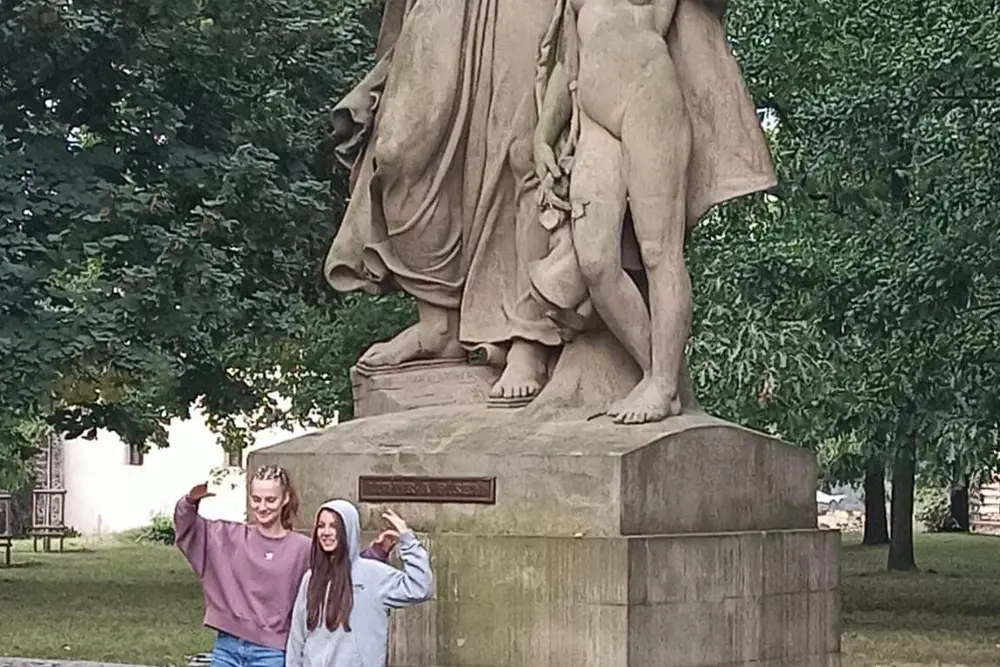 studenti na Vyšehradě