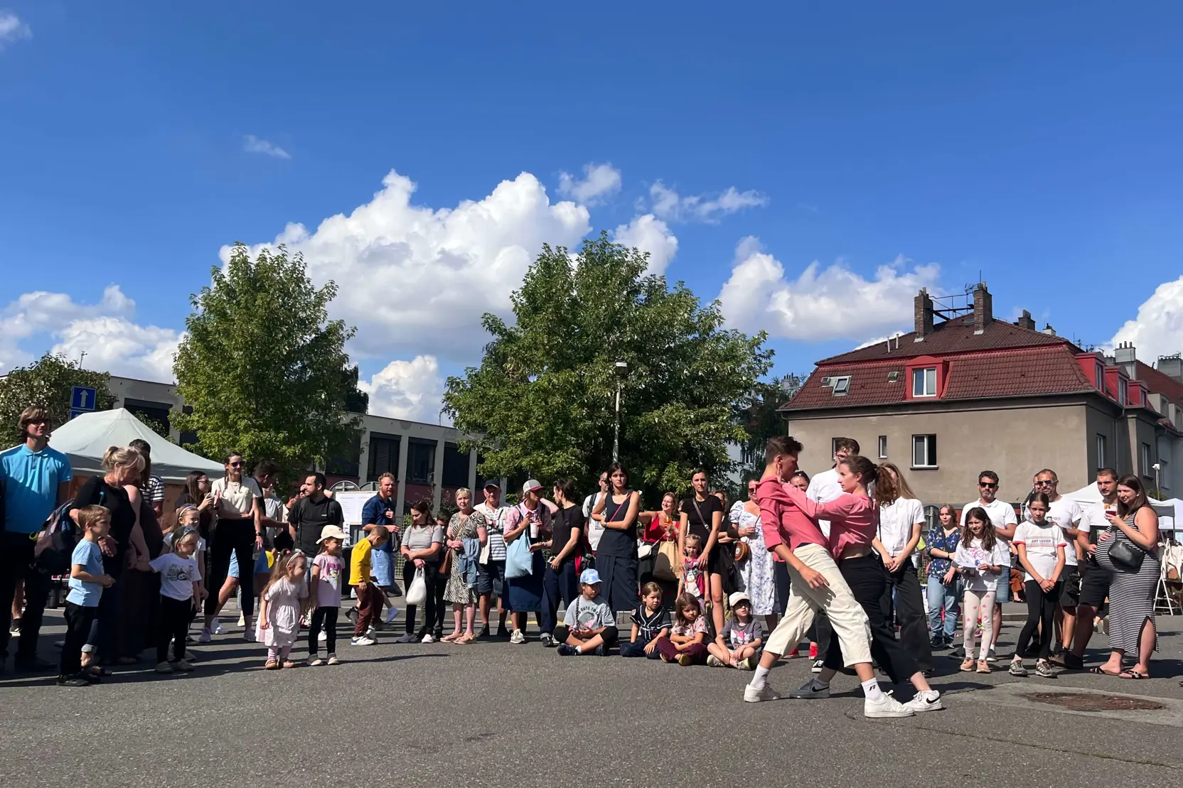 Naši studenti na Braníku sobě v září 2025