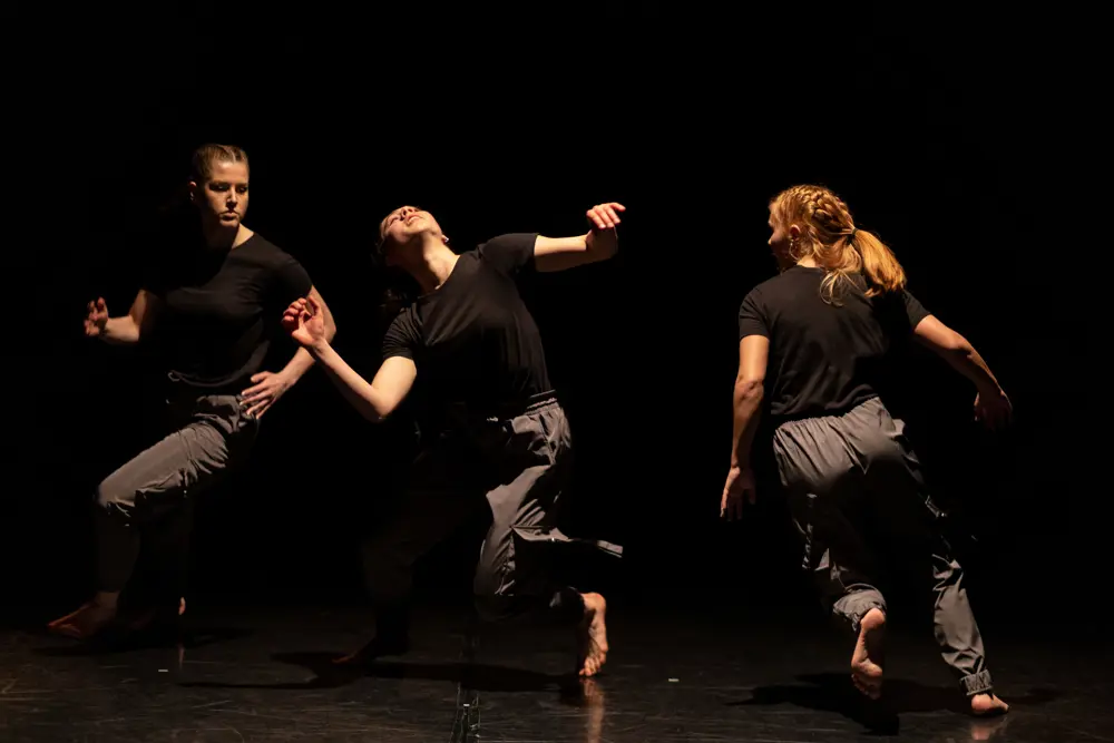 Tanečníci v choreografii