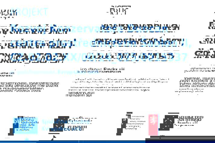 Rozvoj Konzervatoře Duncan centre prostřednictvím Šablon II 