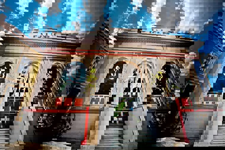 Exteriér divadla Ponec