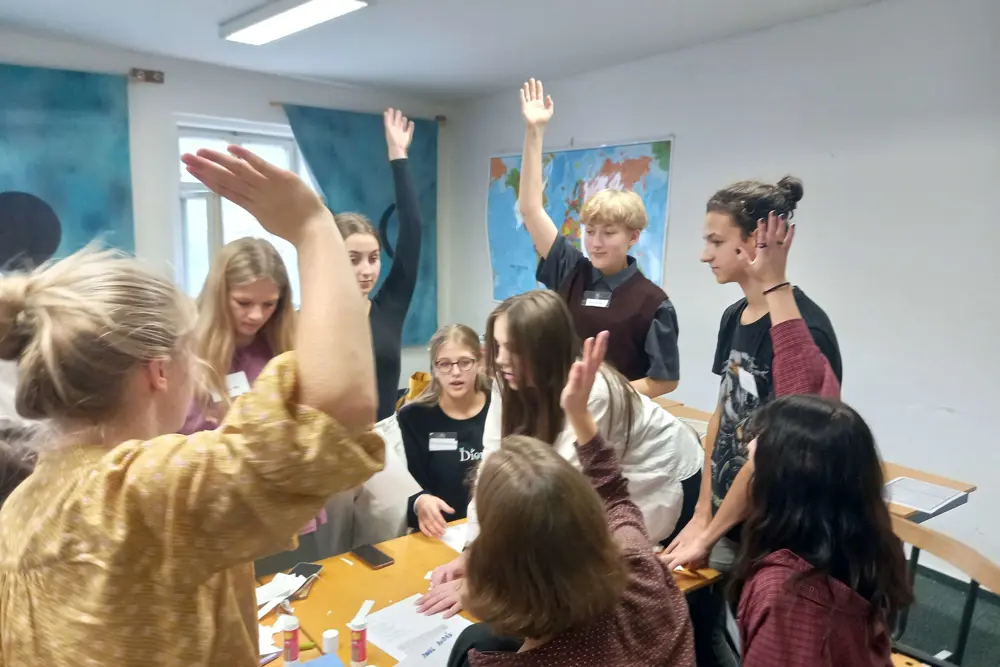 studenti na workshopu