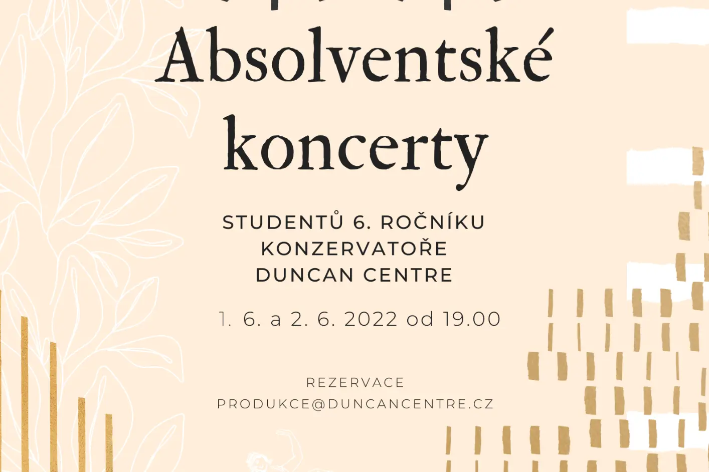Absolventská představení 2022