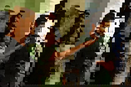 tanečnice v projektu Setiny