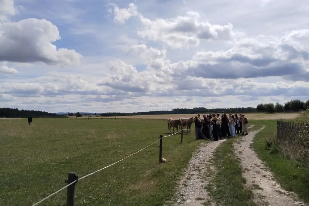 Studenti na výletě