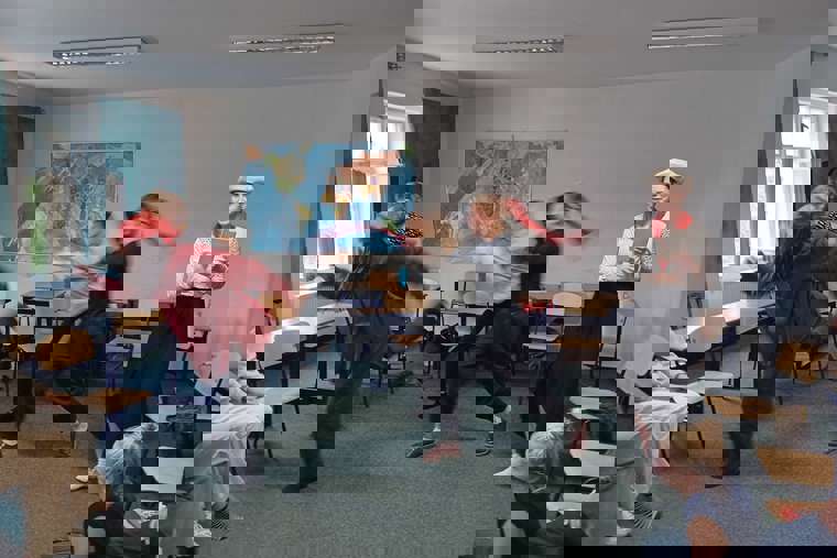 studenti na workshopu