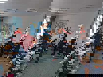 studenti na workshopu