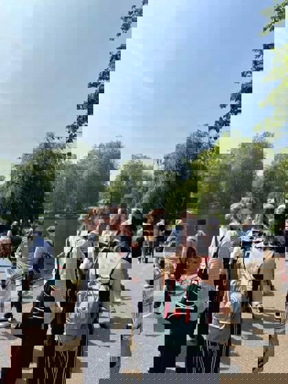 studenti v Londýně