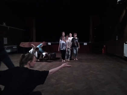 zkouška představení