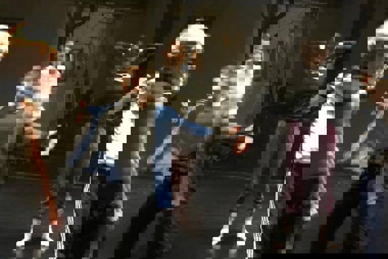 tanečníci na sále