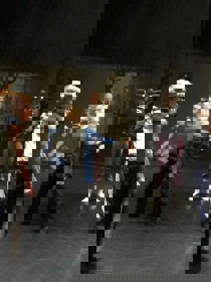 tanečníci na sále