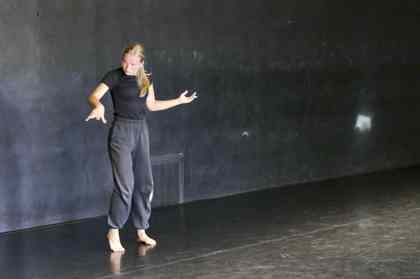 Alžběta Přibylová tančí