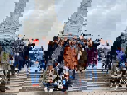 studentky v Londýně