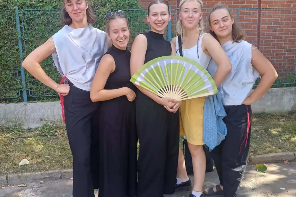 studentky na Braníku sobě