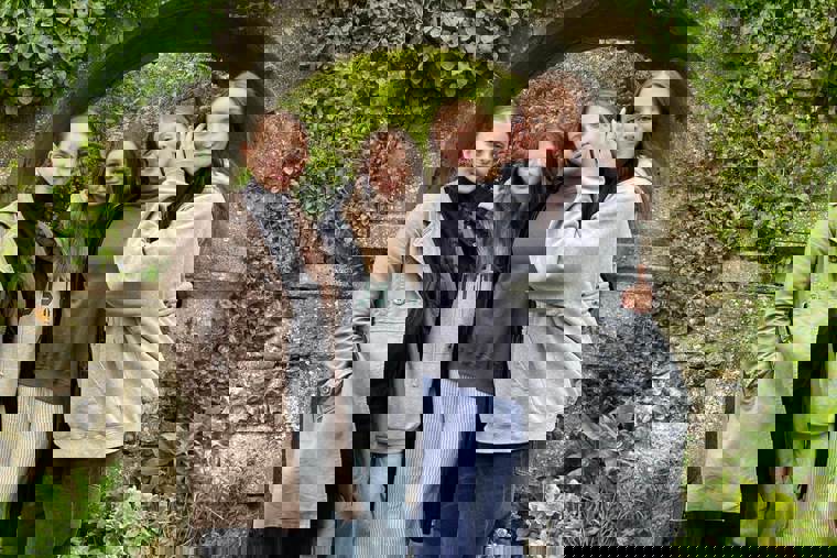 studenti v Canterbury