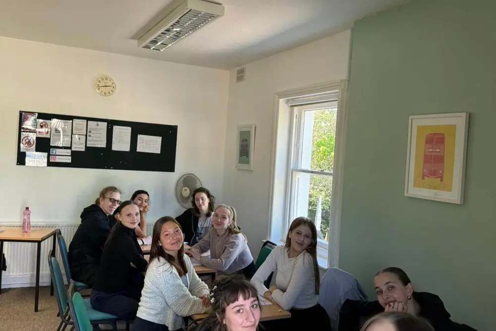 Studenti ve výuce
