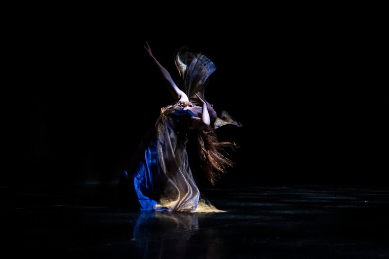 Tanečnice jako Ofélie