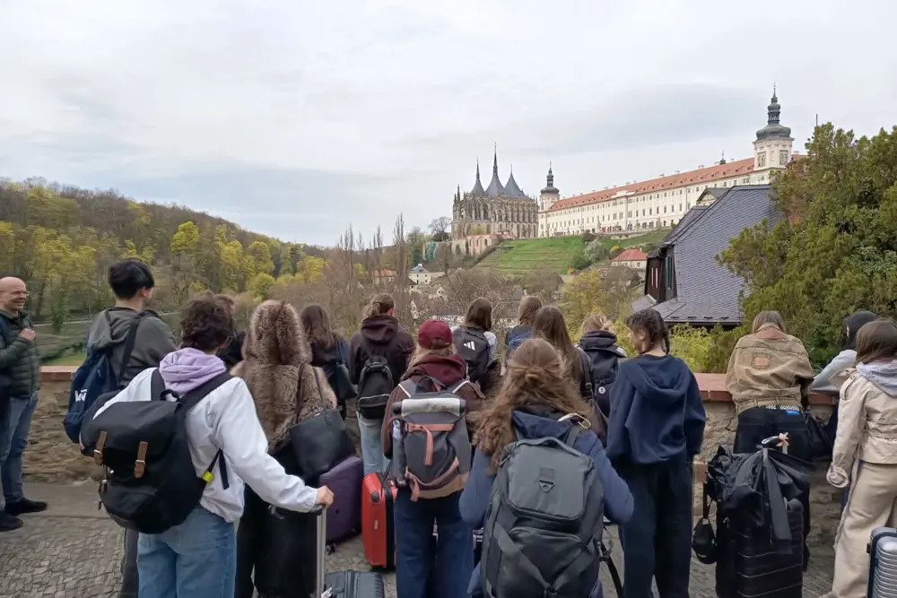 studenti v Kutné Hoře