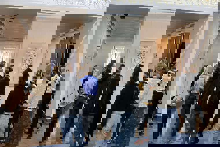 studenti v Poslanecké sněmovně