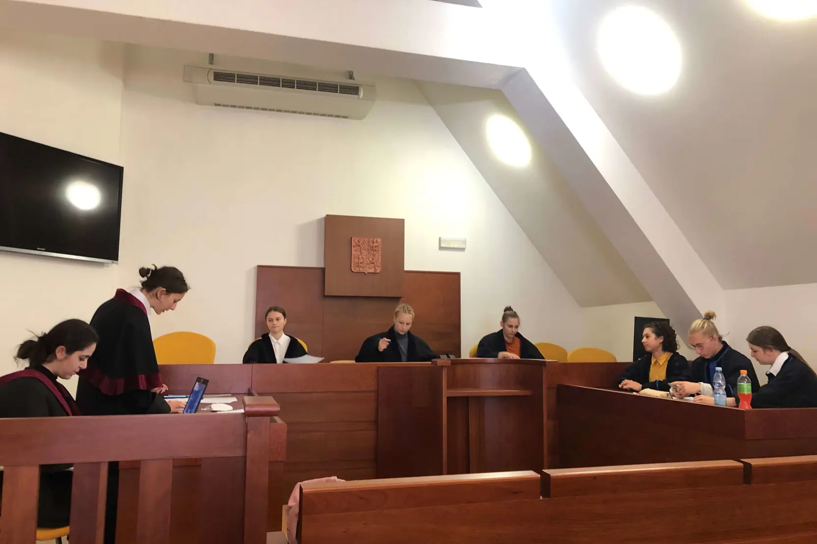 Náhledový obrázek k článku Moot Court - Simulovaný soud ve 3. ročníku