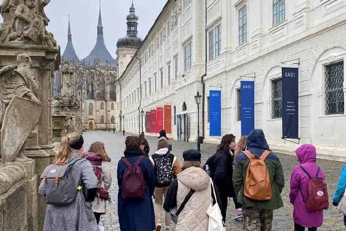 studenti v Kutné Hoře