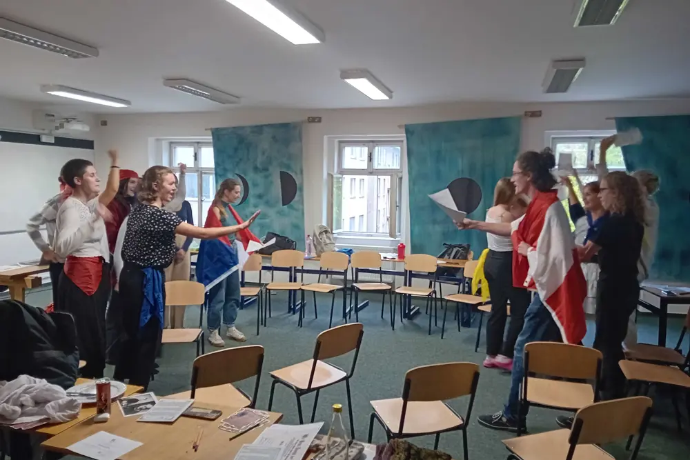 studenti na workshopu
